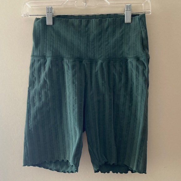 Emerald Ribbed Athleisure Wear Set - Picture 3 of 5